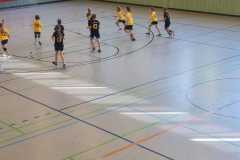 Die weibliche  E I der Handball-Füchse Scheyern beim 1. KHB-Spielbetriebsturnier