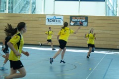 Die weibliche C der Handball-Füchse Scheyern im Heimspiel gegen den TSV Gaimersheim
