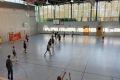 Die weibliche C der Handball-Füchse Scheyern im Auswärtsspiel gegen Donau/Paar