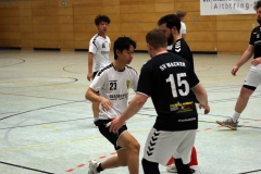Die Herren I der Handball-Füchse Scheyern im Auswärtsspiel gegen Burghausen