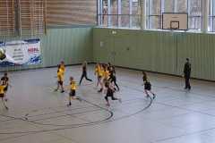 Die weibliche E II der Handball-Füchse Scheyern beim KHB-Turnier