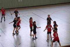 Die weibliche E II der Handball-Füchse Scheyern beim KHB-Turnier