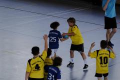 Männliche E I und männliche E II der Handball-Füchse Scheyern beim Fuchs-Cup