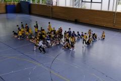 Männliche E I und männliche E II der Handball-Füchse Scheyern beim Fuchs-Cup