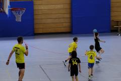 Männliche E I und männliche E II der Handball-Füchse Scheyern beim Fuchs-Cup