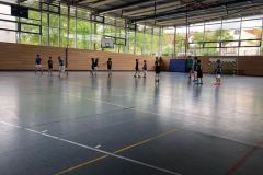 Männliche E I und männliche E II der Handball-Füchse Scheyern beim Fuchs-Cup