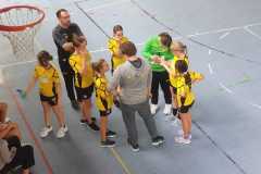 Die weibliche D I der Handball-Füchse Scheyern im Heimspiel gegen den TSV 1861 Mainburg