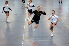 Die Damen I der Handball-Füchse Scheyern im Heimspiel gegen Indersdorf