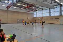 Die weibliche D der Handball-Füchse Scheyern gegen den MTV Pfaffenhofen II
