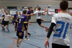Die Herren I der Handball-Füchse Scheyern im Auswärtsspiel gegen den MTV Pfaffenhofen