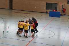 Die männliche D der Handball-Füchse Scheyern im Auswärtsspiel gegen Neuburg