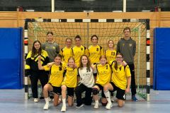 Die weibliche C der Handball-Füchse im Heimspiel gegen Schrobenhausen