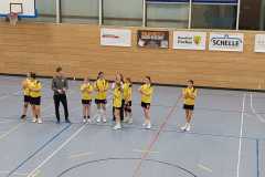Die weibliche C der Handball-Füchse im Heimspiel gegen Schrobenhausen