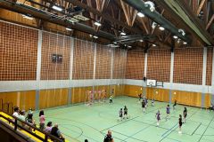 Die weibliche D I der Handball-Füchse Scheyern beim Qualifikationsturnier zur Bezirksliga