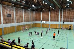 Die weibliche D I der Handball-Füchse Scheyern beim Qualifikationsturnier zur Bezirksliga