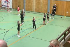 Die weibliche D I der Handball-Füchse Scheyern beim Qualifikationsturnier zur Bezirksliga