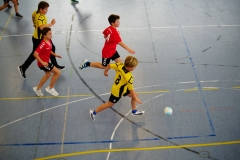 Die männliche E der Handball-Füchse Scheyern beim KHB-Spielbetriebsturnier