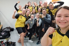 Die Damen der Handball-Füchse Scheyern im Auswärtsspiel in Rottenburg