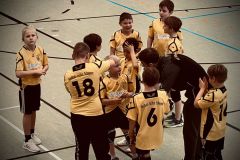 Die männliche E  der Handball-Füchse Scheyern beim KHB-Turnier