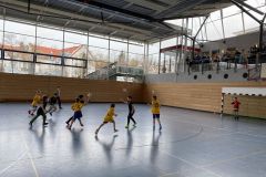 Die Minis II der Handball-Füchse Scheyern beim KHB-Turnier