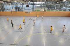 Die männliche D der Handball-Füchse Scheyern im Heimspiel gegen Gaimersheim