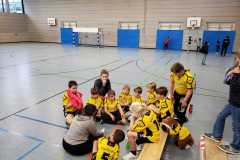 Die männliche E der Handball-Füchse beim 2. KHB-Spielbetriebsturnier