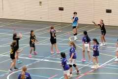 Die weibliche E I der Handball-Füchse Scheyern beim 3. KHB-Spielbetriebsturnier