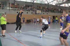 Die Herren I der Handball-Füchse Scheyern im Heimspiel gegen Pfaffenhofen