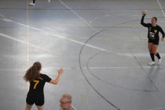 Die weibliche A der Handball-Füchse Scheyern im Heimspiel gegen Gaimersheim