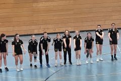 Die weibliche C der Handball-Füchse Scheyern im Heimspiel gegen Pfaffenhofen