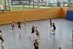 Die weibliche C der Handball-Füchse Scheyern im Heimspiel gegen Pfaffenhofen