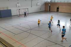 Die männliche D der Handball-Füchse Scheyern im Auswwärtsspiel gegen Neuburg