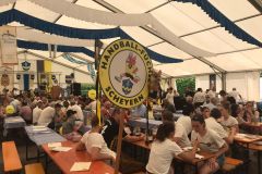 Die Handball-Füchse bei der 75-Jahr-Feier des ST Scheyern