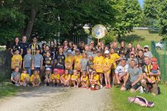 Die Handball-Füchse bei der 75-Jahr-Feier des ST Scheyern