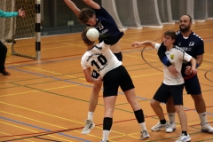 Die Herren I der Handball-Füchse Scheyern im Auswärtsspiel gegen den TSV Inderdorf
