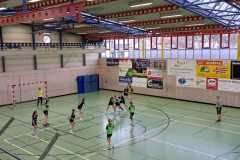 Die weibliche C der Handball-Füchse Scheyern im Auswärtsspiel gegen DJK Eichstätt