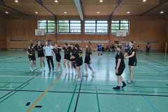 Die weibliche B der Handball-Füchse Scheyern beim Fuchs-Cup