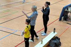 Die männliche E II der Handball-Füchse Scheyern beim 1. KHB-Spielbetriebsturnier