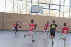 Die männliche E I der Handball-Füchse Scheyern beim 5. KHB-Spielbetriebsturnier