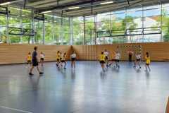 Die weibliche D I und die weibliche D II der Handball-Füchse Scheyern beim Fuchs-Cup 2023