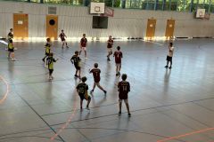 Die männliche C der Handball-Füchse Scheyern im Auswärtsspiel gegen den HC Donau/Paar