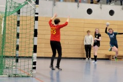 Die weibliche A der Handball-Füchse im Heimspiel gegen Palzing