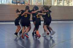 Die weibliche D II der Handball-Füchse Scheyern im Heimspiel gegen SC Kirchdorf e. V.