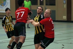 Die Herren I der Handball-Füchse Scheyern im Auswärtsspiel gegen den SSV Schrobenhausen