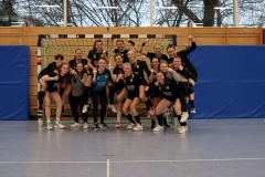 Die Damen der Handball-Füchse Scheyern im Heimspiel gegen den MTV Pfaffenhofen II
