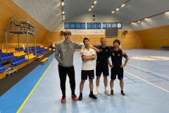 Die Herren der Scheyerer Füchse im Trainingslager in Marienbad (Tschechien)