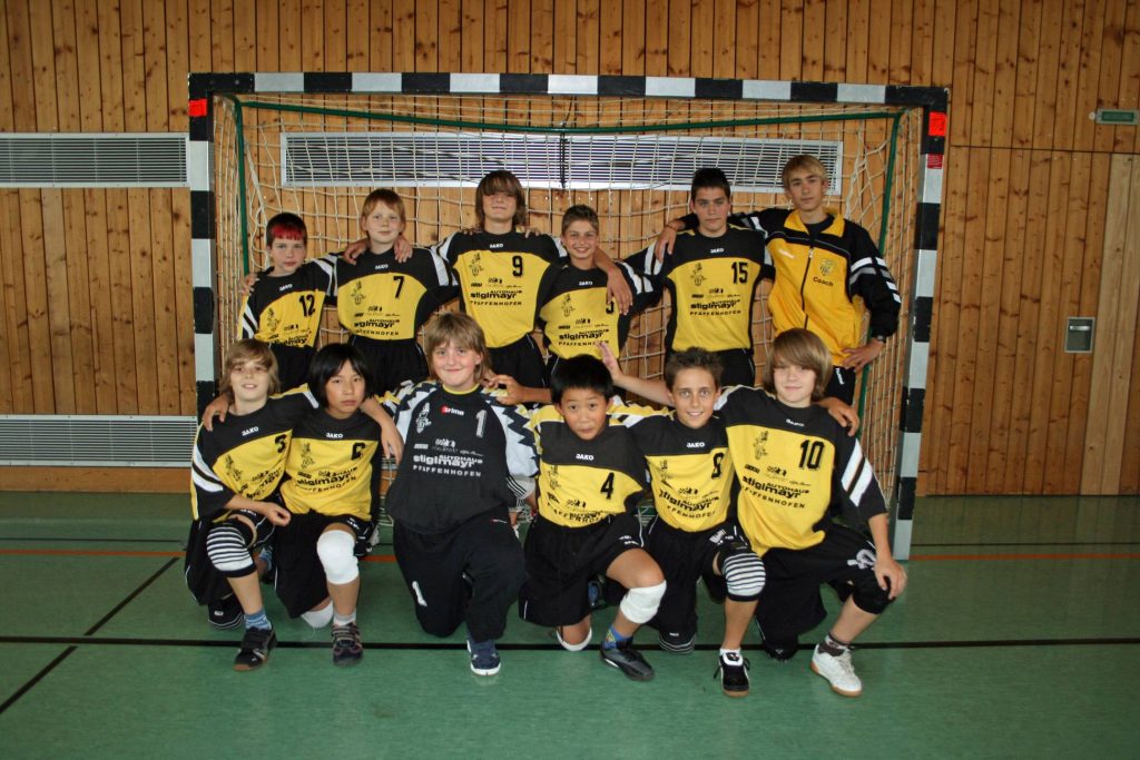 Die männliche C-Jugend in der Saison 2009/2010
