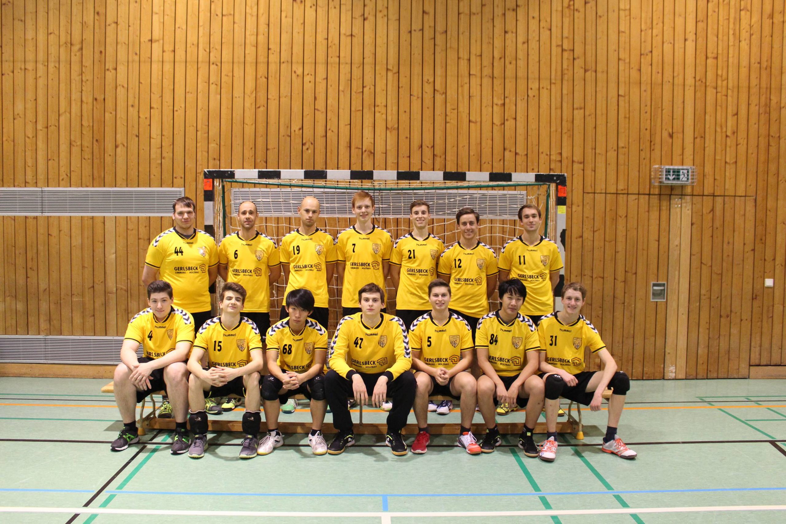 Die Herren der Handball-Füchse in der Saison 2015/2016