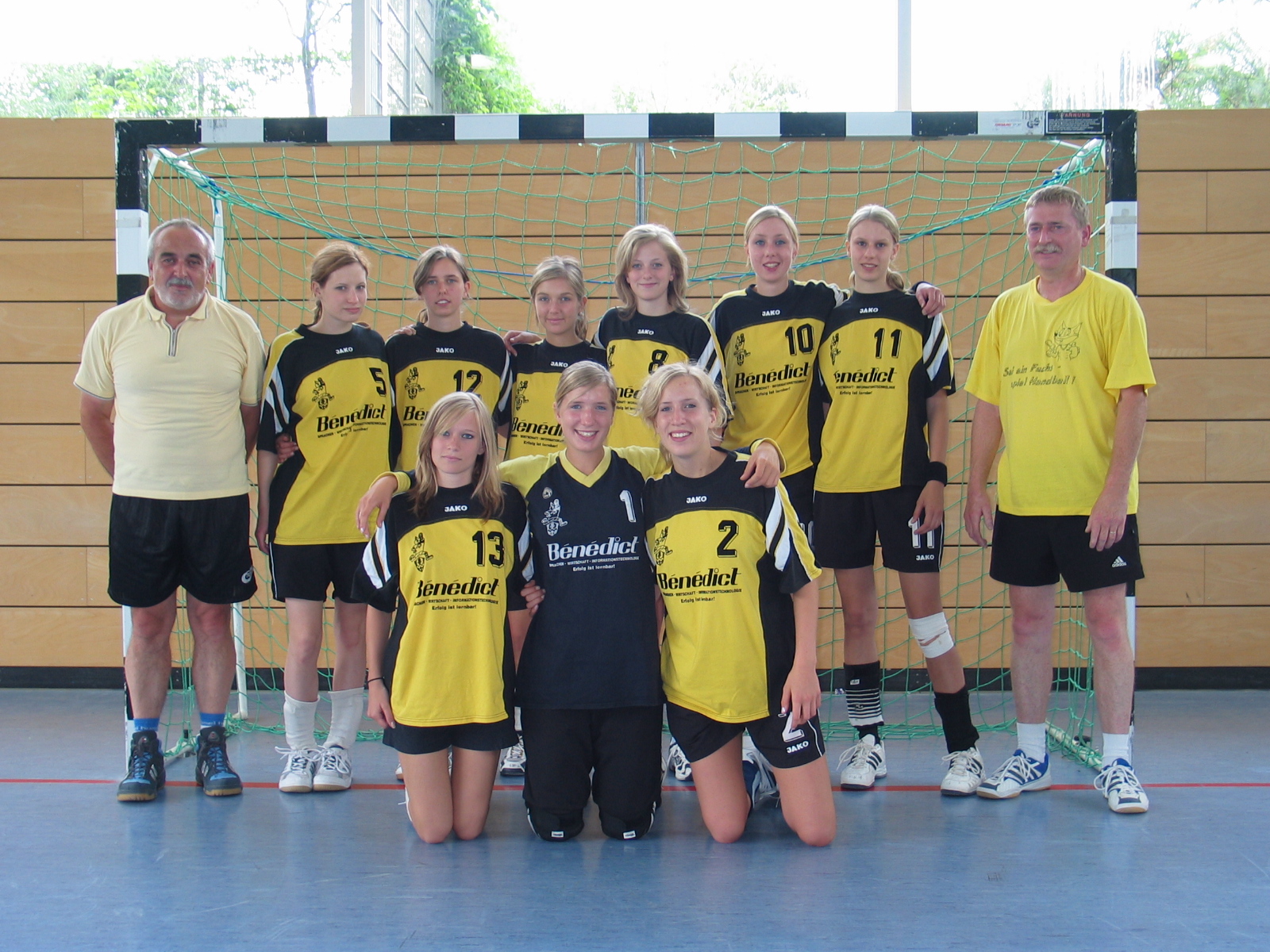 Die weibliche A-Jugend der Handball-Füchse wurde Meister