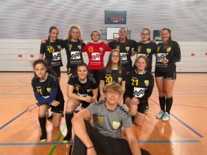 Die weibliche B-Jugend beim Fuchs-Cup 2021